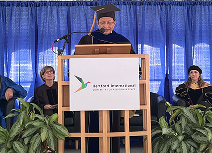 Menag Terima Gelar Doctor of Divinity